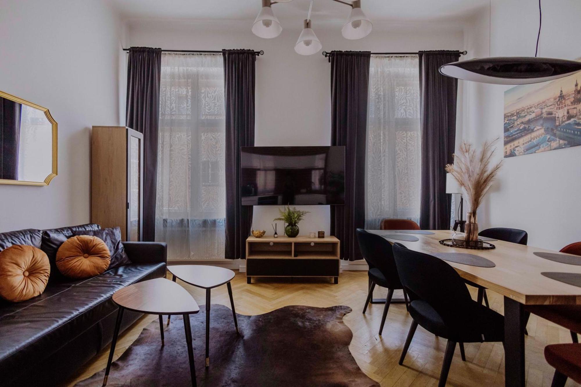 Golden Pearl - Main Square, 100 Sqm, 4 Rooms Kraków Exteriör bild